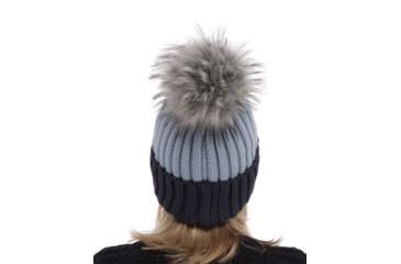 Image of Obermeyer Denver Faux Fur Pom Hat - Womens, Ice Ice Baby, 18048-ICE ICE BABY-WOMEN