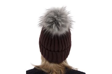 Image of Obermeyer Denver Faux Fur Pom Hat - Womens, Wine-Not, 18048-WINE-NOT-WOMEN