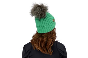 Image of Obermeyer Denver FF Pom Beanie - Womens, Jasmint, One Size, 18057-21088-ONE SIZE