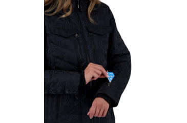 Image of Obermeyer Devon Down Jacket - Womens, Black Frost, 14 Petite, 11139-21024-14P