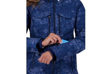 Image of Obermeyer Devon Down Jacket - Womens, Denim Blues, 10, 11139-21162-10