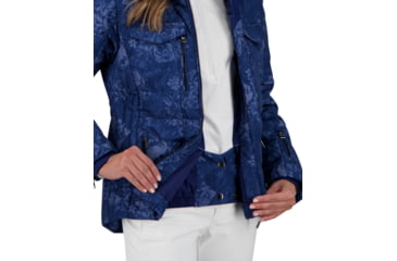 Image of Obermeyer Devon Down Jacket - Womens, Denim Blues, 10, 11139-21162-10