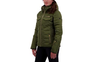 Image of Obermeyer Devon Down Jacket - Womens, Military Time, 10, 11085-MILITARY TIME-10