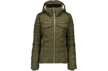 Image of Obermeyer Devon Down Jacket - Womens, Military Time, 10, 11085-MILITARY TIME-10
