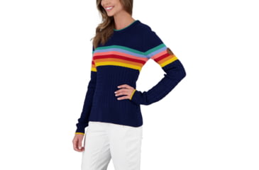 Image of Obermeyer Donna Crewneck Sweater - Womens, Navy, Medium, 16052-20167-M