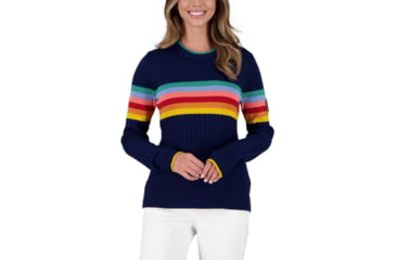 Image of Obermeyer Donna Crewneck Sweater - Womens, Navy, Medium, 16052-20167-M