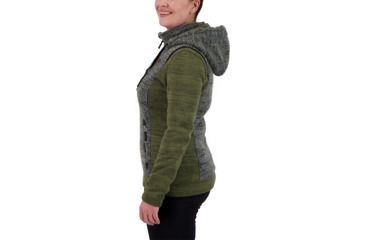 Image of Obermeyer Ella Fleece Jacket - Womens, Military Time, Large, 17036-MILITARY TIME-L