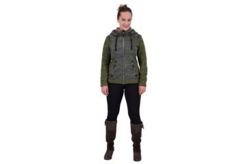 Image of Obermeyer Ella Fleece Jacket - Womens, Military Time, Large, 17036-MILITARY TIME-L