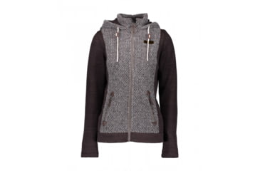 Image of Obermeyer Ella Fleece Jacket - Womens, Pony Espresso, Medium, 17036-18111-M