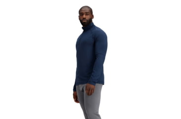 Image of Obermeyer Flex 1/4 Zip Tops - Mens, Admiral, Extra Large, Regular, 29016-21174-XL