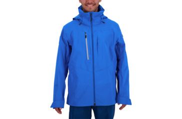 Image of Obermeyer Foraker Shell Jacket - Mens, Blue Vibes, Extra Large, 22078-BLUE VIBES-XL