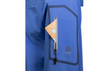 Image of Obermeyer Foraker Shell Jacket - Mens, Blue Vibes, Extra Large, 22078-BLUE VIBES-XL