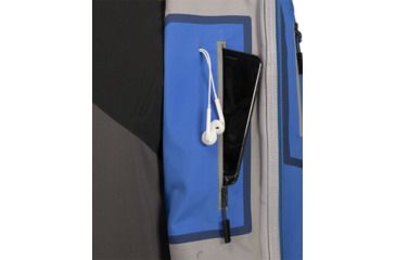 Image of Obermeyer Foraker Shell Jacket - Mens, Blue Vibes, Extra Large, 22078-BLUE VIBES-XL