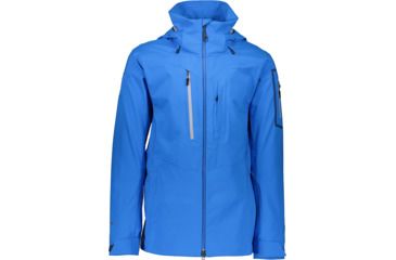 Image of Obermeyer Foraker Shell Jacket - Mens, Blue Vibes, Extra Large, 22078-BLUE VIBES-XL