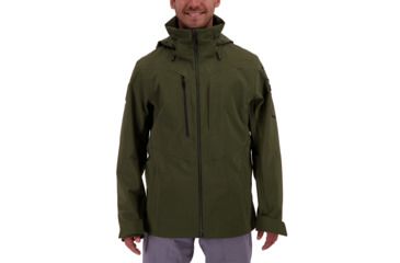 Image of Obermeyer Foraker Shell Jacket - Mens, Off-Duty, Small, 22078-OFF-DUTY-S