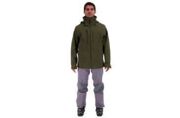 Image of Obermeyer Foraker Shell Jacket - Mens, Off-Duty, Small, 22078-OFF-DUTY-S