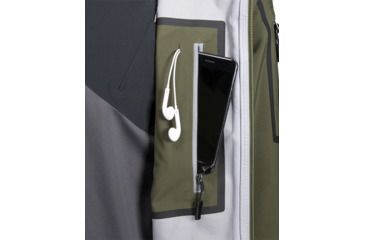 Image of Obermeyer Foraker Shell Jacket - Mens, Off-Duty, Small, 22078-OFF-DUTY-S