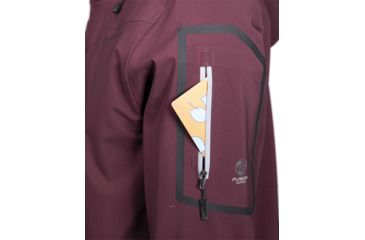 Image of Obermeyer Foraker Shell Jacket - Mens, Wine-Not, Medium, 22078-WINE-NOT-M