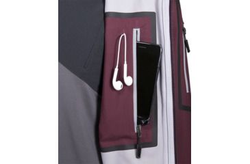 Image of Obermeyer Foraker Shell Jacket - Mens, Wine-Not, Medium, 22078-WINE-NOT-M