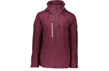 Image of Obermeyer Foraker Shell Jacket - Mens, Wine-Not, Medium, 22078-WINE-NOT-M