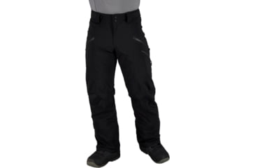 Image of Obermeyer Foraker Shell Pant - Men's, Large, Short Inseam, Black, 25046-16009-LS