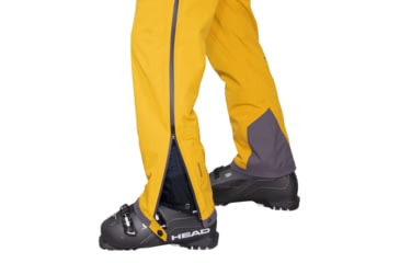 Image of Obermeyer Foraker Shell Pant - Mens, Extra Large, Regular Inseam, Golden Hour, 25046-22120-XL