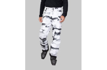 Image of Obermeyer Foraker Shell Pant - Mens, Medium, Short Inseam, White-Out, 25046-22106-MS