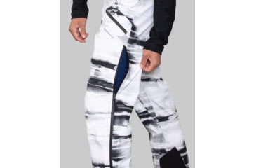 Image of Obermeyer Foraker Shell Pant - Mens, Medium, Short Inseam, White-Out, 25046-22106-MS