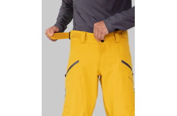 Image of Obermeyer Foraker Shell Pant - Mens, Small, Regular Inseam, Golden Hour, 25046-22120-S