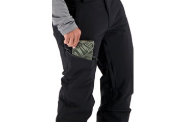 Image of Obermeyer Force Suspender Pant - Mens, Black, Small, 25011-16009-S