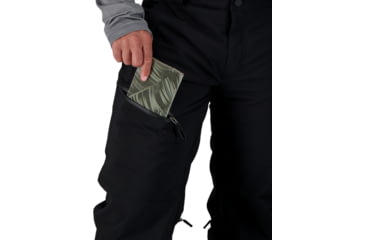 Image of Obermeyer Force Suspender Pant - Men's, Small, Regular Inseam, Black, 25042-16009-S
