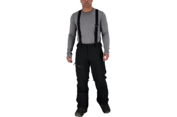 Image of Obermeyer Force Suspender Pant - Men's, Black, Small, 25042-16009-S