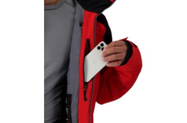Image of Obermeyer Foundation Jacket - Mens, Brakelight, Extra Large, 21100-19042-XL