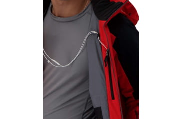 Image of Obermeyer Foundation Jacket - Mens, Brakelight, Extra Large, 21100-19042-XL