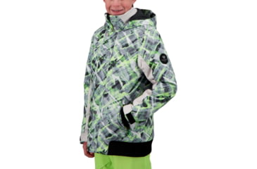 Image of Obermeyer Gage Jacket - Boys, Carbon Camo, Small, 41071-21184-S