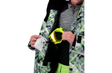 Image of Obermeyer Gage Jacket - Boys, Carbon Camo, Small, 41071-21184-S