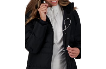 Image of Obermeyer Hemera Down Parka - Womens, Black, 8 Petite, 11180-16009-8P