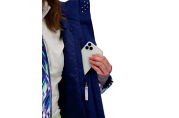 Image of Obermeyer Jette Jacket - Womens, Cosmic Ray, 14 Petite, 11166-21152-14P