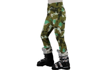 Image of Obermeyer Jinks ITB Softshell Pant - Womens, Saguaro Camo, 12 Short, 15037-21131-12S