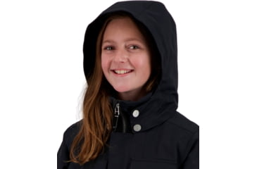 Image of Obermeyer June Jacket - Girls, Black, Medium, 31073-16009-M