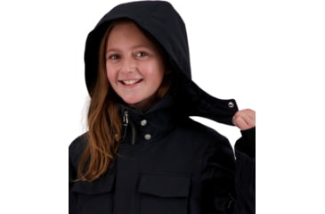 Image of Obermeyer June Jacket - Girls, Black, Medium, 31073-16009-M