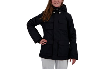 Image of Obermeyer June Jacket - Girls, Black, Medium, 31073-16009-M