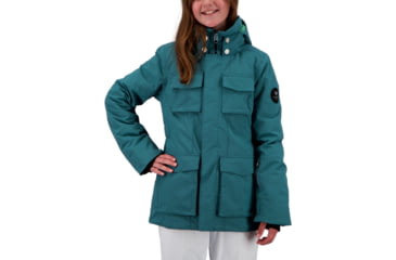 Image of Obermeyer June Jacket - Girls, In Too Deep, Extra Large, 31073-21171-XL