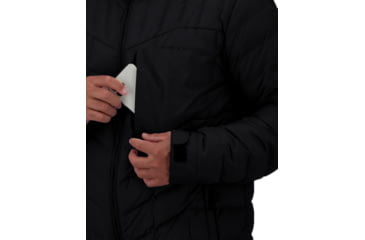 Image of Obermeyer Klaus Down Jacket - Men's, 2XL, Black, 24010-16009-2XL