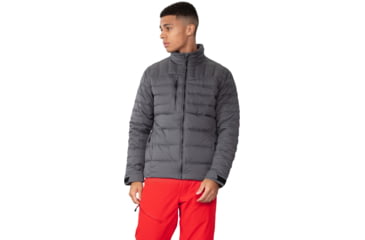 Image of Obermeyer Klaus Down Jacket - Men's, Large, Coal, 24010-20004-L
