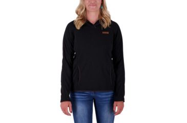 Image of Obermeyer Lila Fleece Pullover - Womens, Black, Extra Small, 17038-BLACK-XS