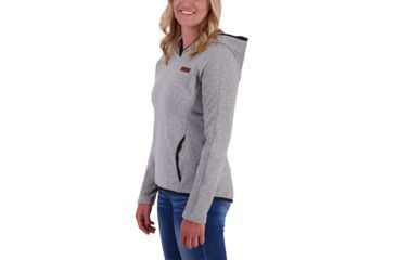 Image of Obermeyer Lila Fleece Pullover - Womens, Fog, Medium, 17038-FOG-M