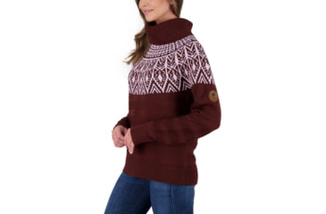 Image of Obermeyer Lily Turtleneck Sweater - Womens, Beret, Medium, 16051-21178-M