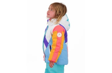 Image of Obermeyer Lissa Jacket - Girls, White, 7, 51071-16010-7