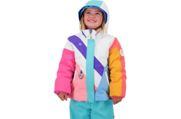 Image of Obermeyer Lissa Jacket - Girls, White, 7, 51071-16010-7